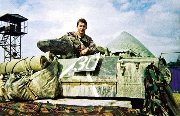 James Blunt In Tank