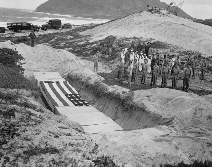 Pearl Harbor Mass Grave
