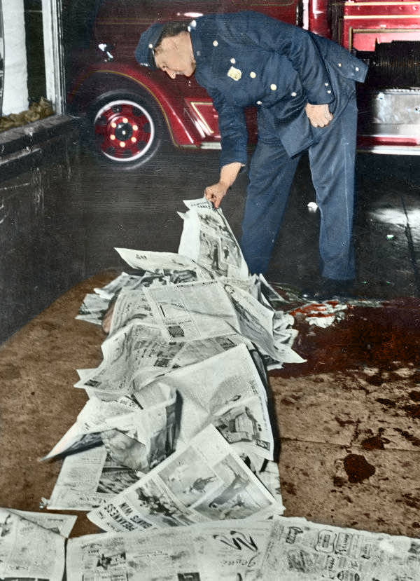 gruesome crime scene photos