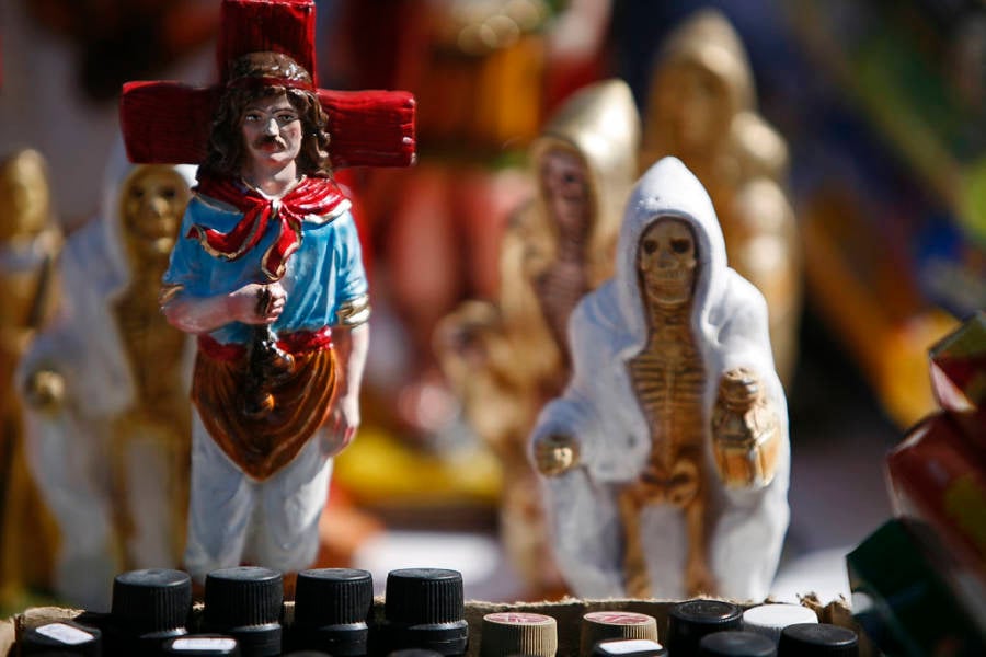 Santa Muerte Figurine