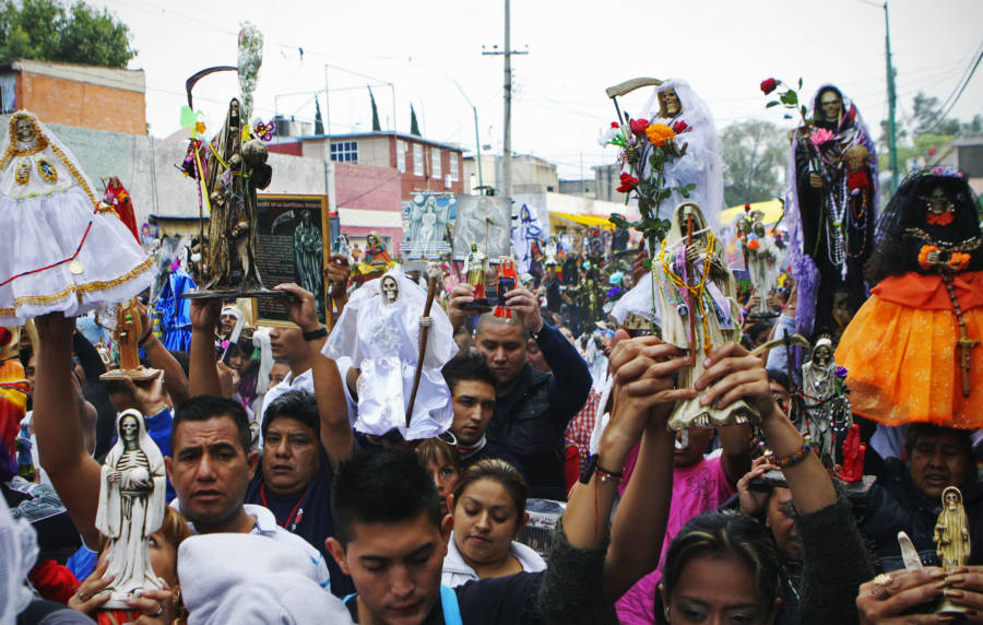 Parade In Mexico City
