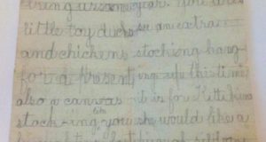 Vintage Santa Letter