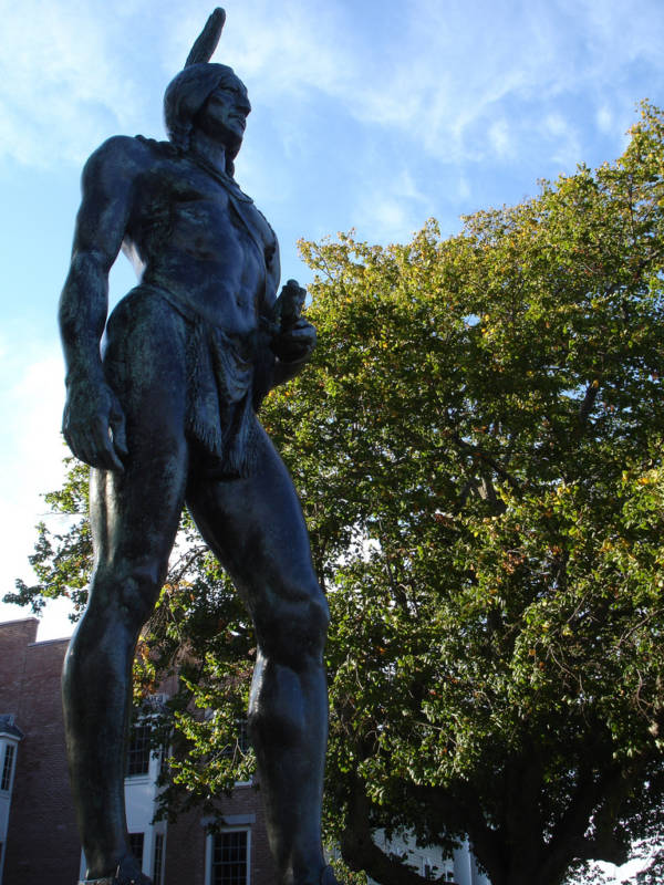 Squanto Statue