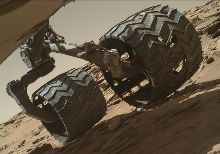 Curiosity Rover Wheel