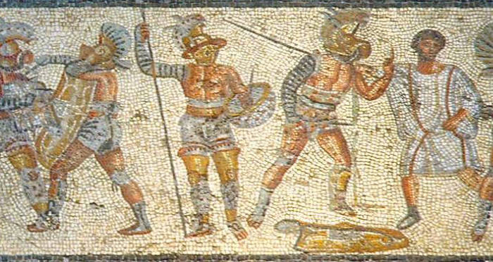 Gladiator Army Mosaic