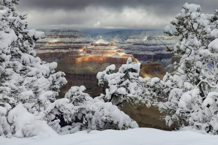 Grand Canyon Snow