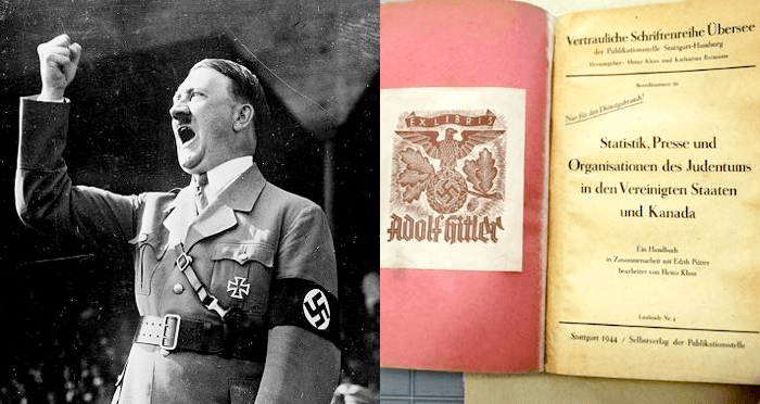 Hitler-Owned Book Detailing Plans For U.S. Holocaust Surfaces