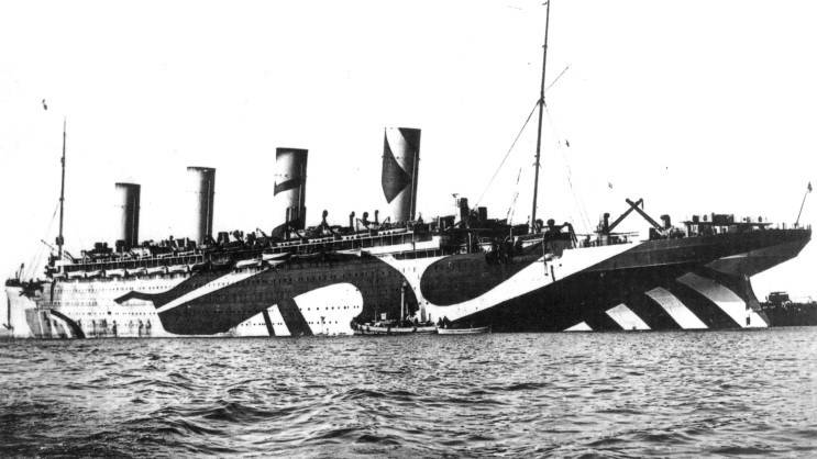 Titanic Sister Ship During World War 1