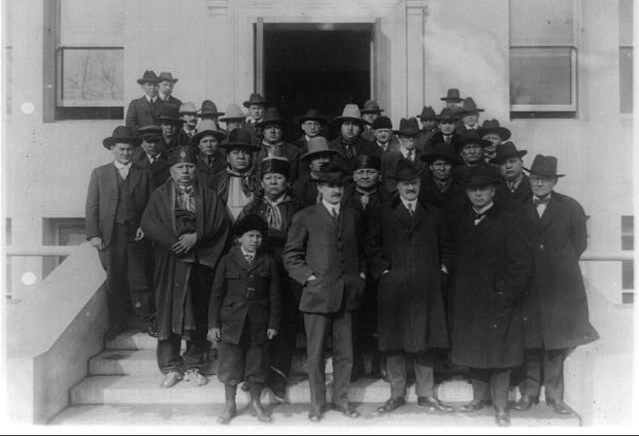 Osage Council In Washington D.C.