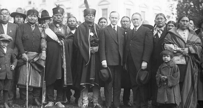 Osage With Coolidge