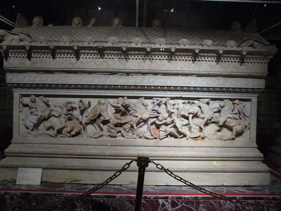 Sarcophagus Of Alexander The Great