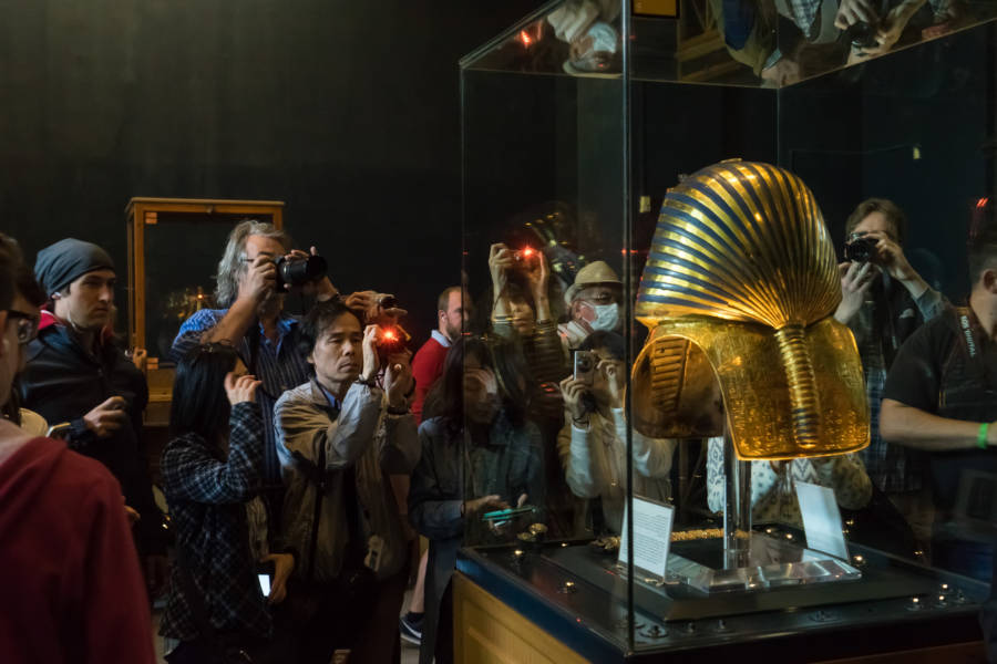 King Tut Mask Back