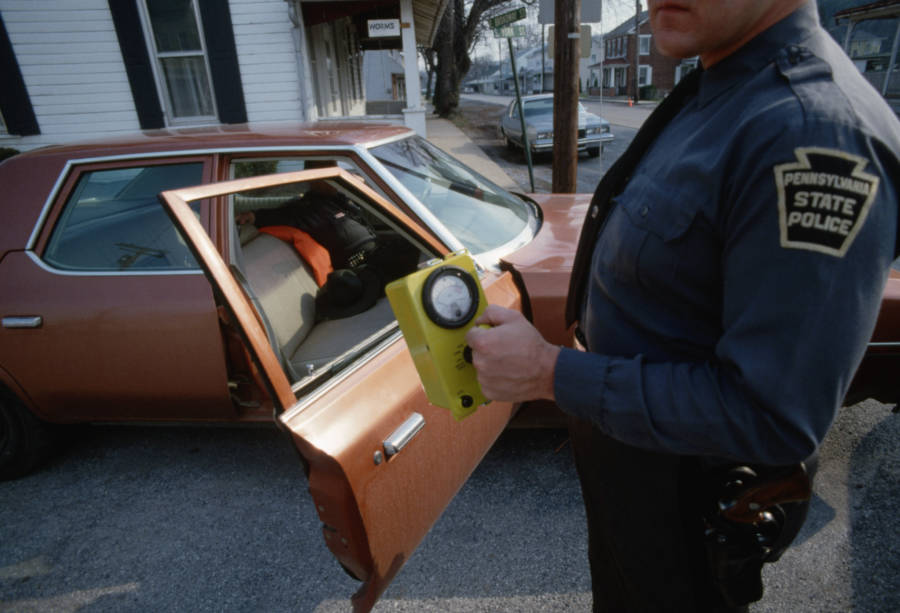 Pennsylvania Police With Geiger Counter