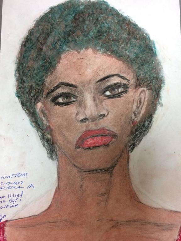 Samuel Little Drawing Black Female Victim From Texas In 1976 1977