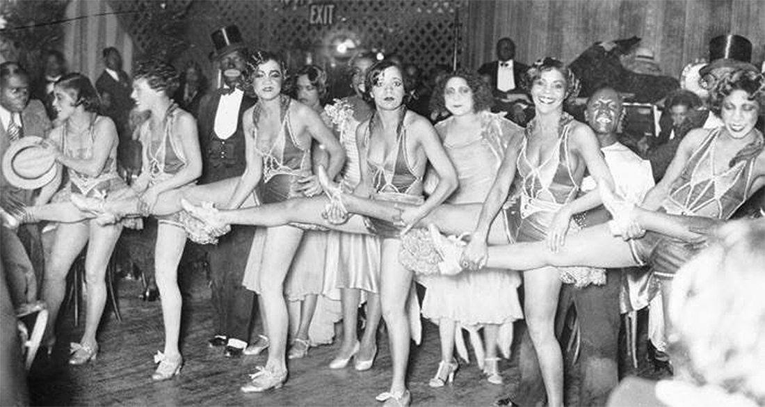 Flapper girls dance on rooftop Roaring 1920s photo CHOICE 5x7 or request 8x10 or 