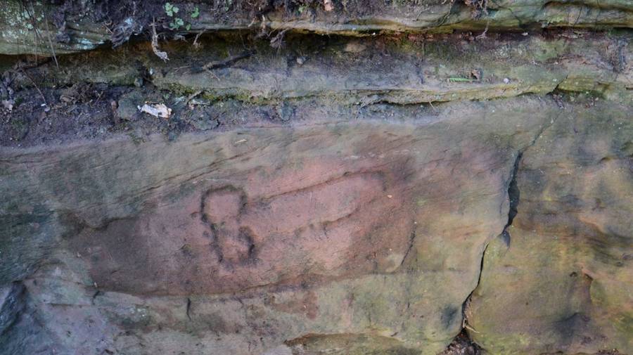 Hadrians Wall Penis Carving
