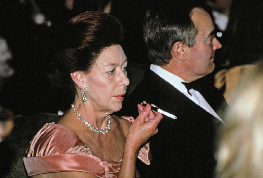 Princess Margaret Smoking