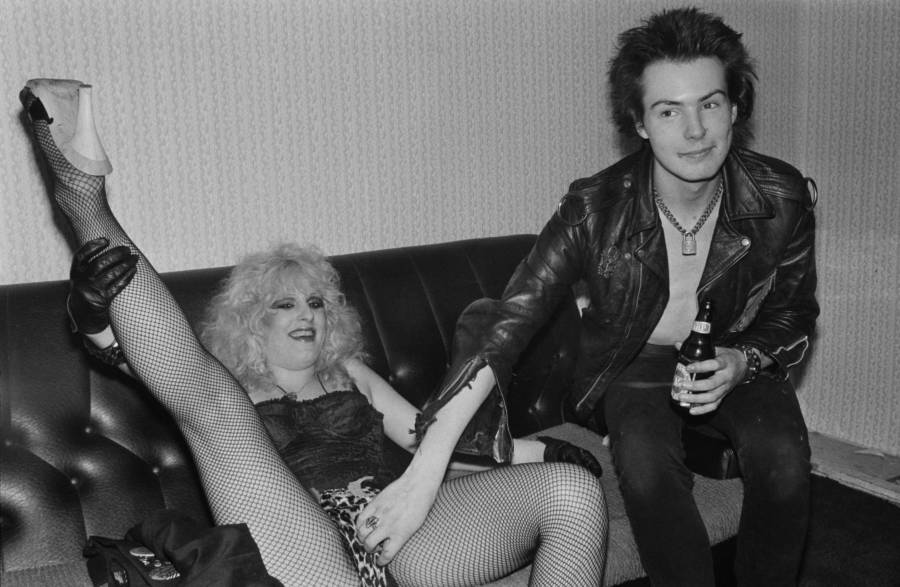 Sid Vicious With Nancy Spungen