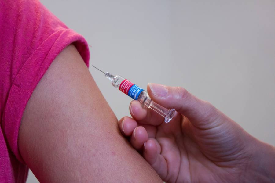 Vaccination Syringe Arm