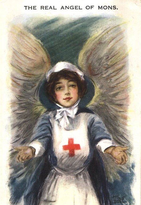 The Real Angels Of Mons Postcard