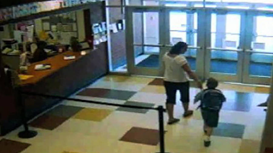 School Surveillance Image