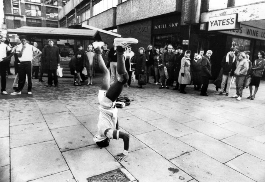 Breakdacing In Manchester England 1984