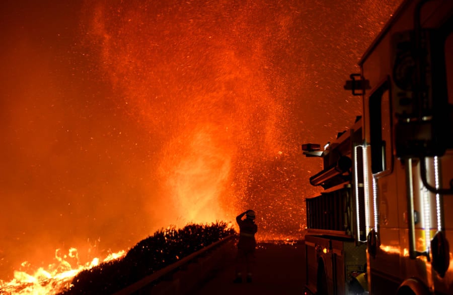 Fire Whirl In California