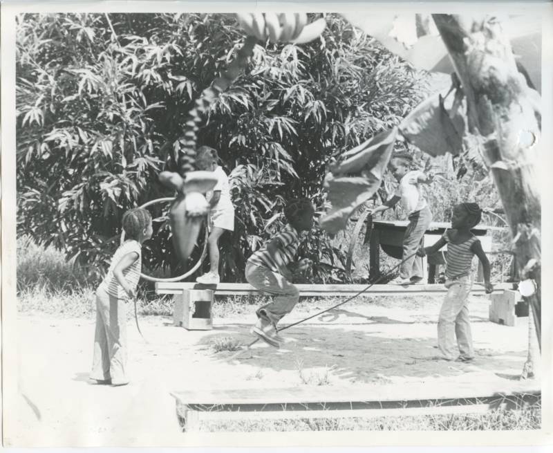 Kids Playing At Jonestown