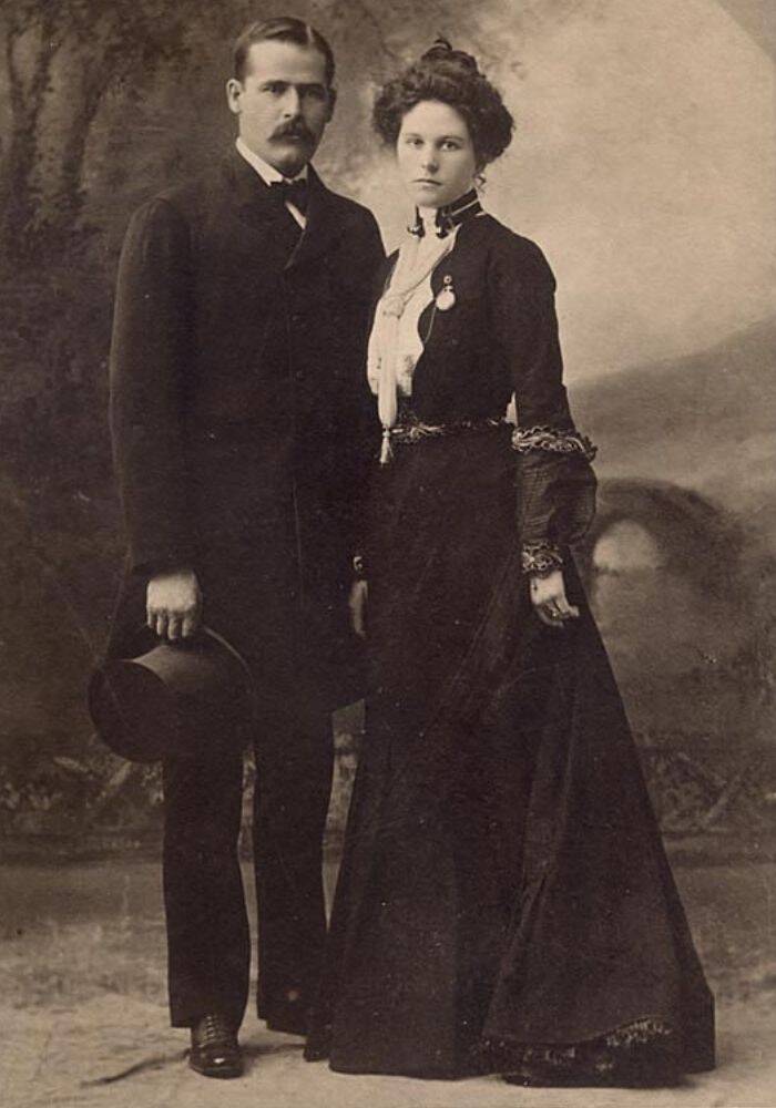 Portrait Of The Sundance Kid And Etta Place