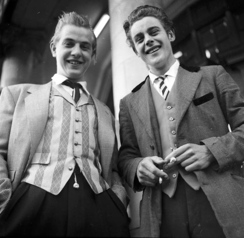 The British Newspaper Archive Blog The Teddy Boys of the 1950s  The  British Newspaper Archive Blog