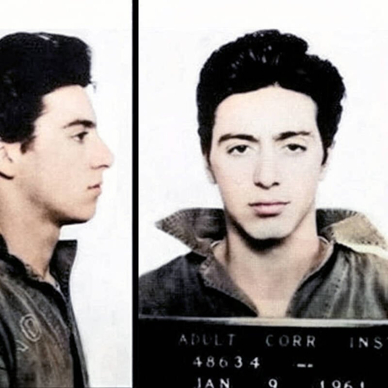 48 Colorized Mugshots Of Everyone From Pablo Escobar To David Bowie