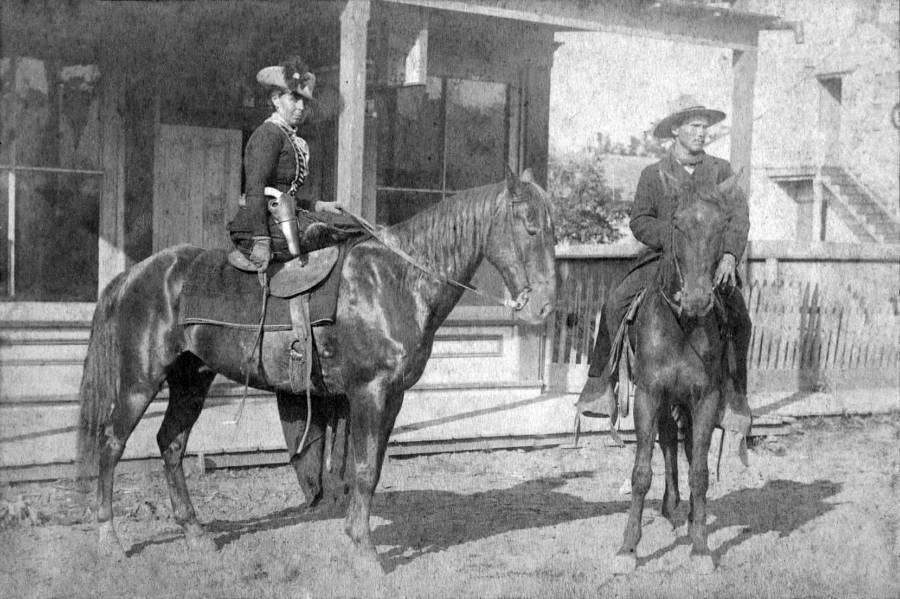 Belle Starr On Horseback