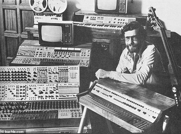 Don Buchla With Synthesizers