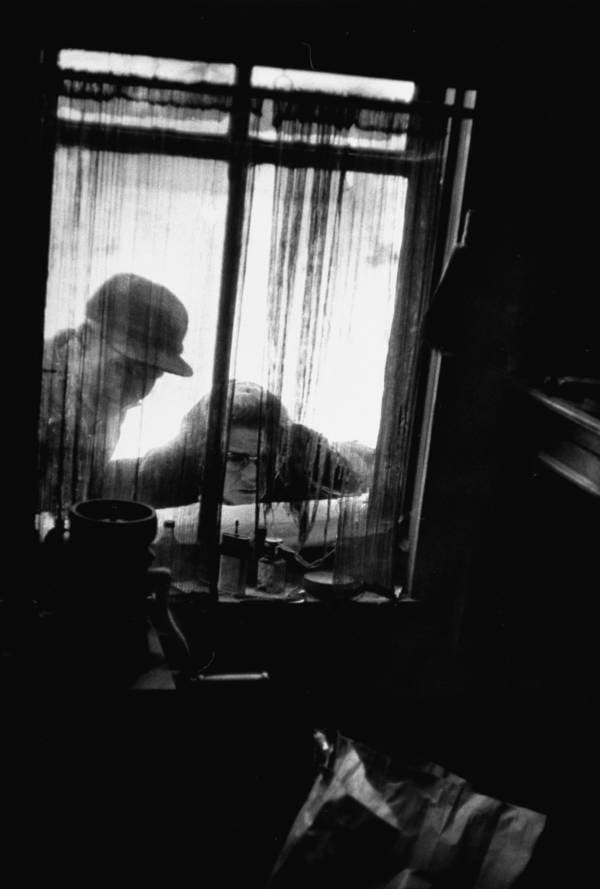 Women Peering Into Gein's Window's Window