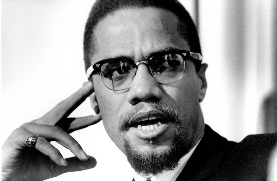 Malcolm X Portrait