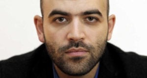 Roberto Saviano Looking At Camera