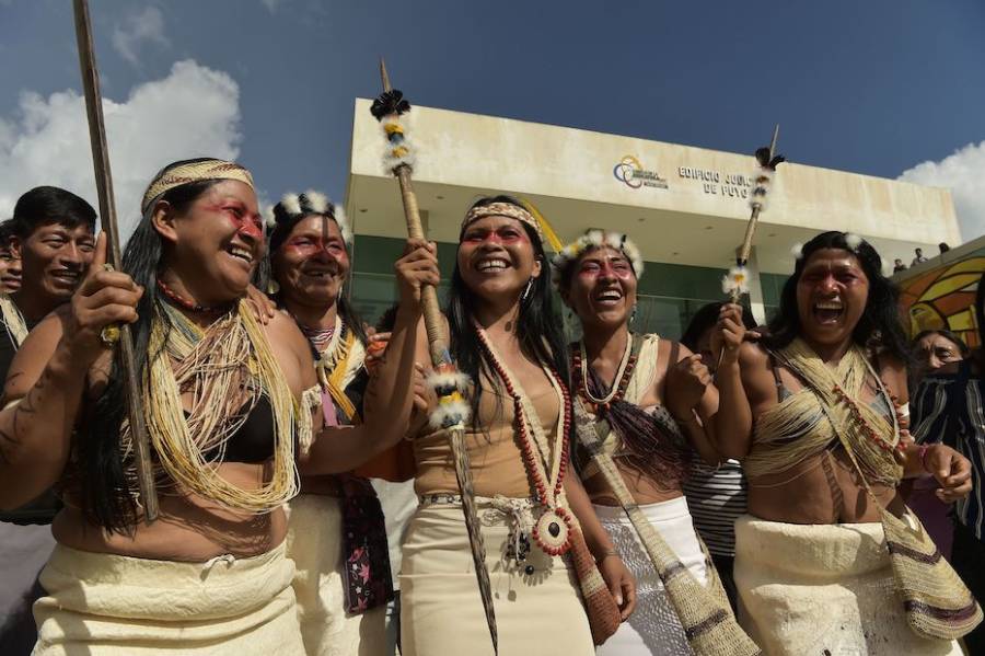 Waorani Tribe Celebrate Court Ruling