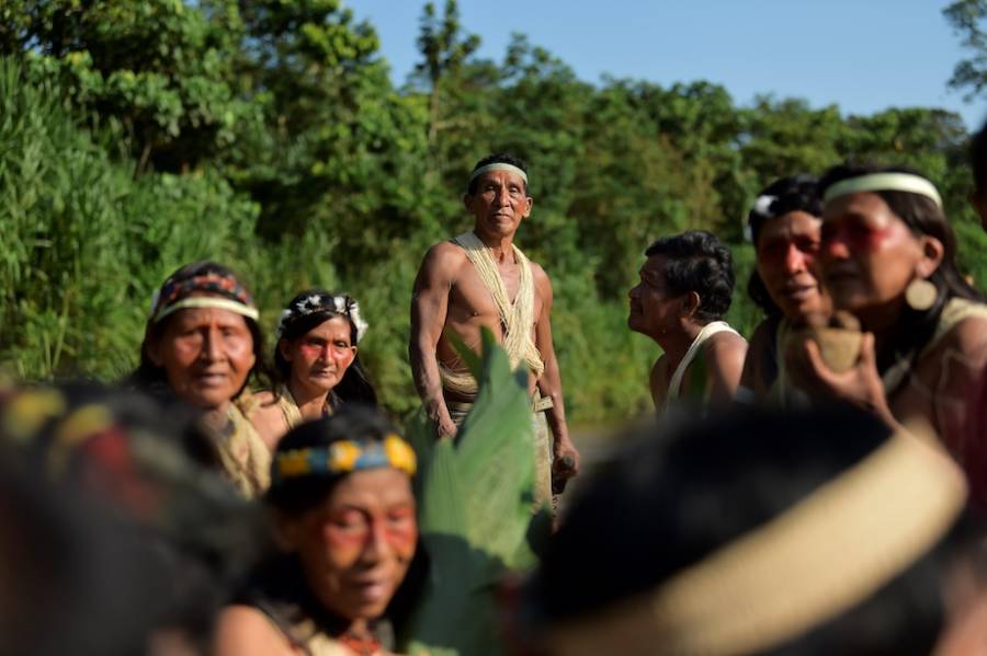 Waorani Tribe In The Amazon