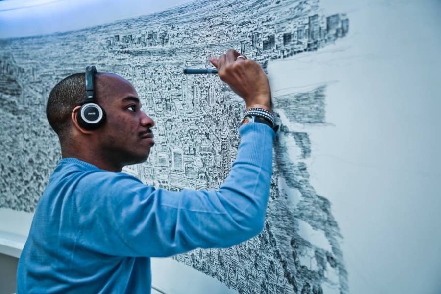 Meet Stephen Wiltshire, The Autistic Artist Who Can Draw Entire Cities