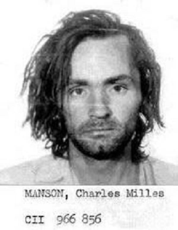 Charles Manson's Mugshot