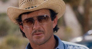 James Stacy Cowboy Hat And Glasses