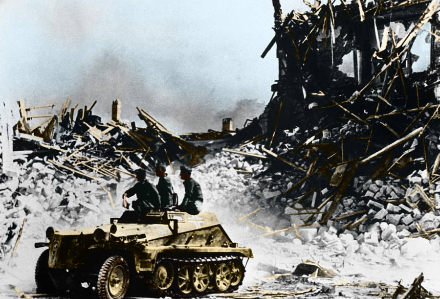 33 Color Photos That Bring The Nightmare Of Wwiis Eastern Front To Life