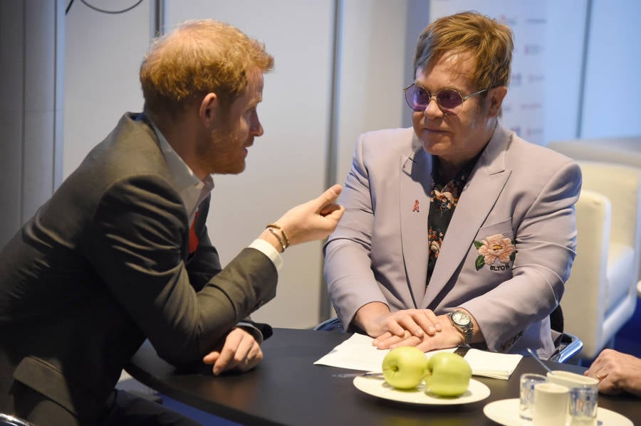 Prince Harry And Elton John