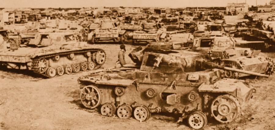 how many tanks were involved in the battle of kursk