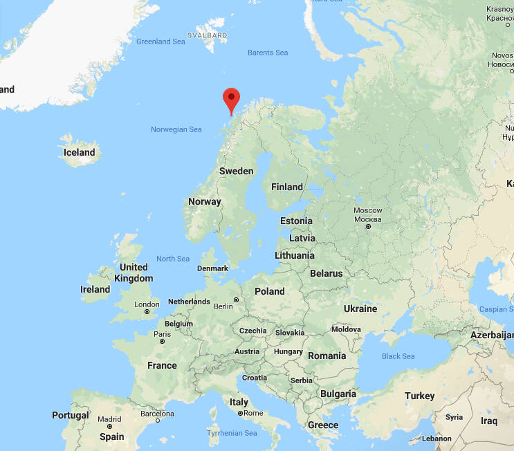 Sommaroy On A Map