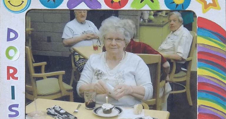 Doris Stauffer Birthday Photo