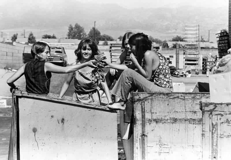 Manson Family Scavenging For Food In A Dumpster