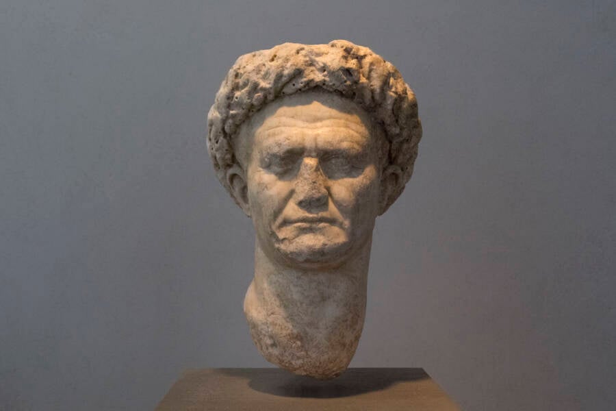 Emperor Vespasian's Bust