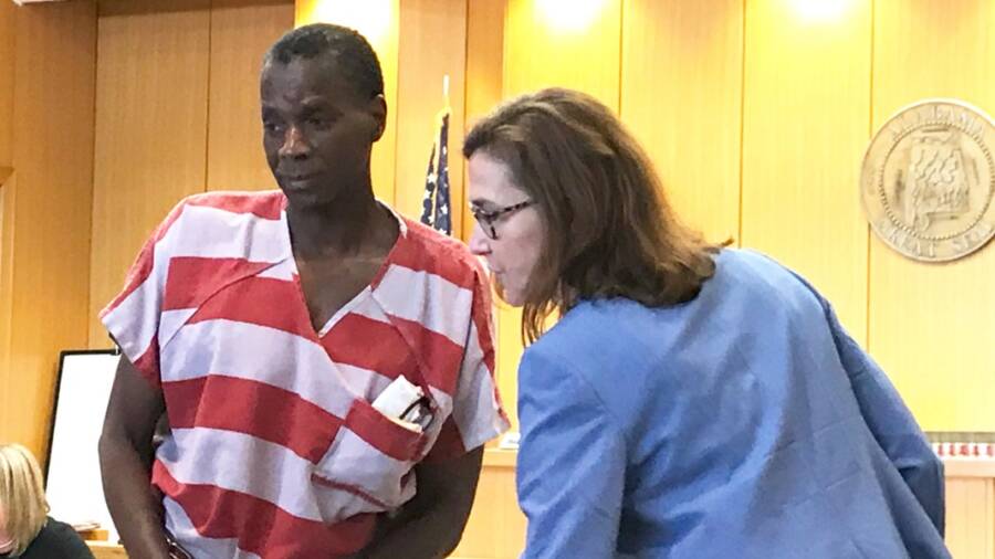 Alvin Kennard With His Attorney In Court