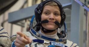 Anne Mcclain In Space Gear